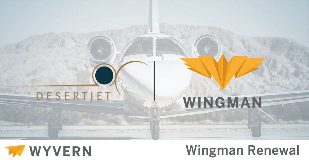 Wyvern-Pressemitteilung-Wingman-Desert-Jet