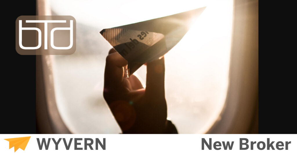 Comunicado de prensa de Wyvern, agente de bolsa, BTD