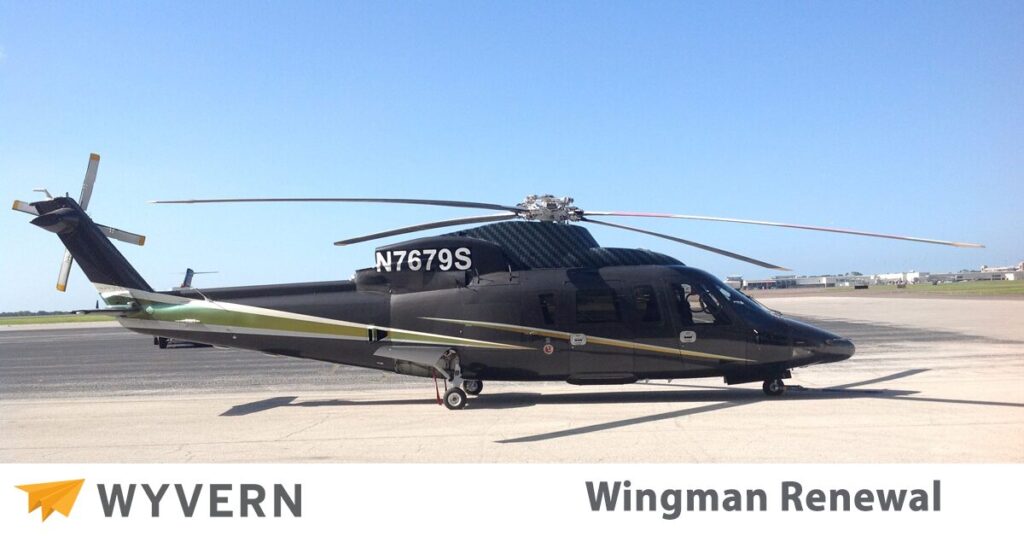 Flexjet直升机的Wyvern Wingman Renewal
